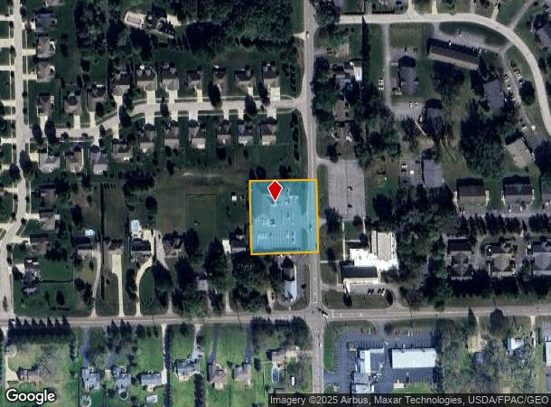 7431 Jackman Rd, Temperance, MI Parcel Map