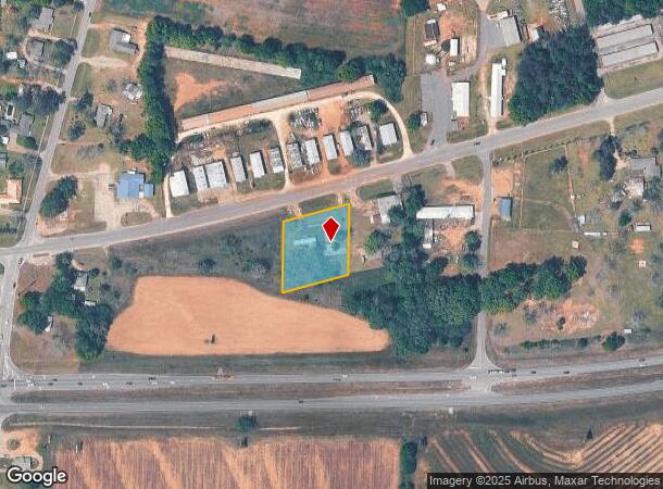 Joe Bruer Rd, Daleville, AL Parcel Map