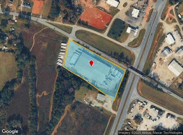  1107 Easley Hwy, Pelzer, SC Parcel Map