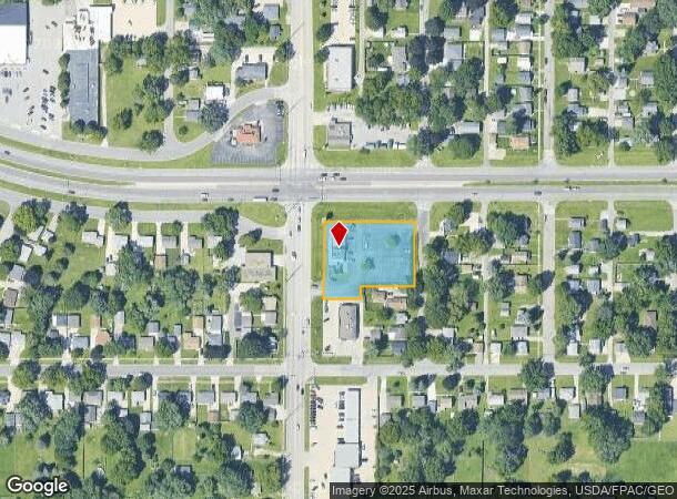 1215 Ansborough Ave, Waterloo, IA Parcel Map