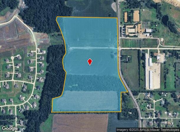 Parker Southview Dr, Lucas, TX Parcel Map