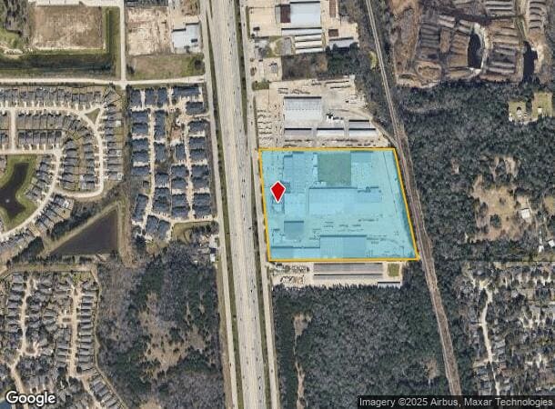 15585 Interstate 45 S, Conroe, TX Parcel Map