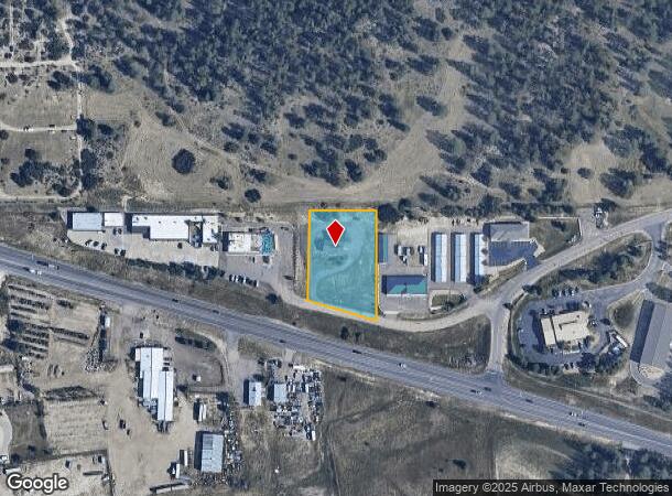  7531 E State Highway 86, Franktown, CO Parcel Map