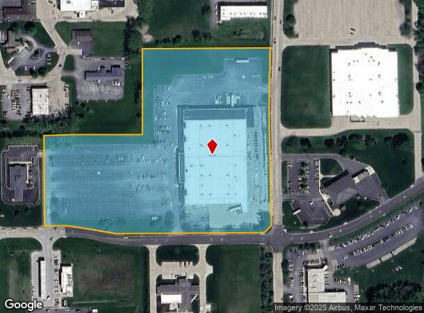 1755 S West Ave, Freeport, IL Parcel Map