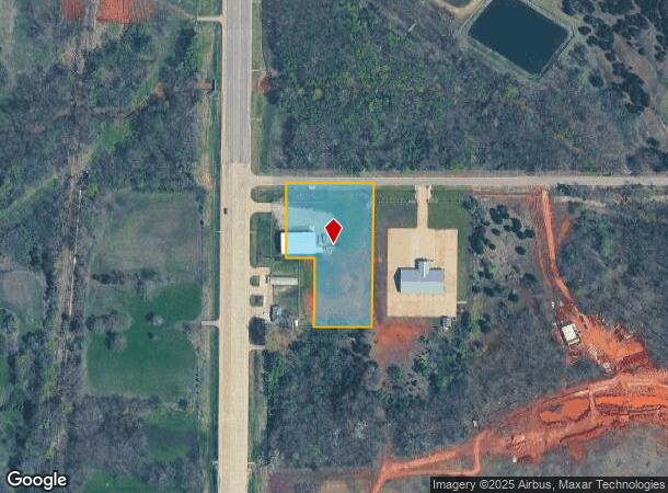 9321 N Harrison, Shawnee, OK Parcel Map