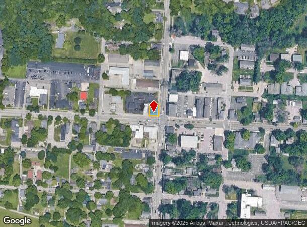 6 W Franklin St, Bellbrook, OH Parcel Map