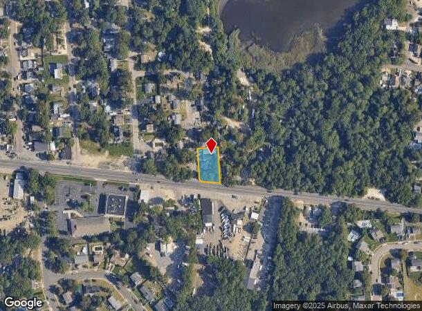  550 Mantoloking Rd, Brick, NJ Parcel Map