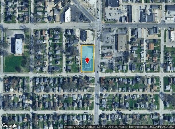  1700 N Division St, Davenport, IA Parcel Map