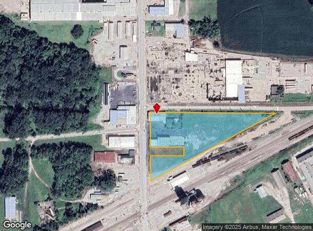  707 S Main St, Carrollton, MO Parcel Map