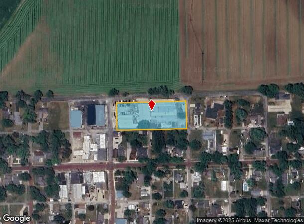  109 N Harrison St, Leesburg, IN Parcel Map