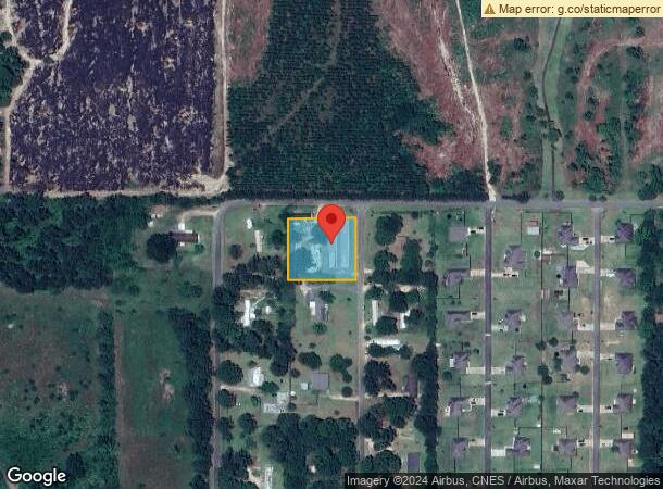  7627 Memorial Rd, Deridder, LA Parcel Map