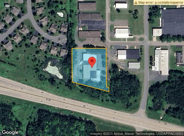  539 S Blanding Woods Rd, Saint Croix Falls, WI Parcel Map