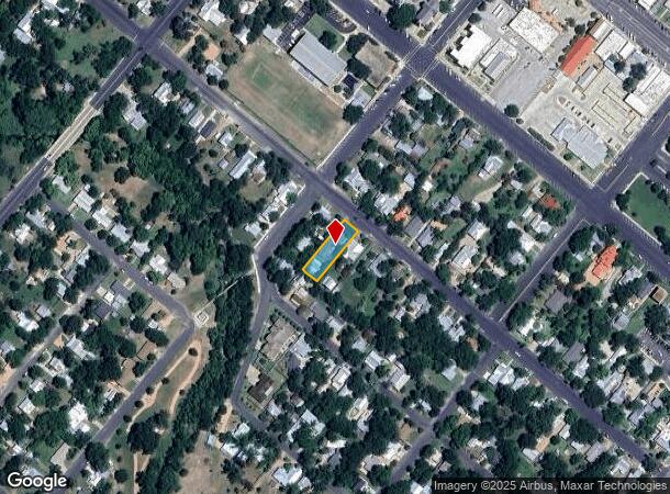  219 W Creek St, Fredericksburg, TX Parcel Map