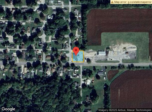  601 E Main St, Hillsboro, IN Parcel Map