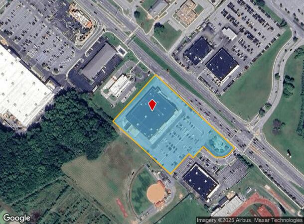 1380 N Dupont Hwy, Dover, DE Parcel Map