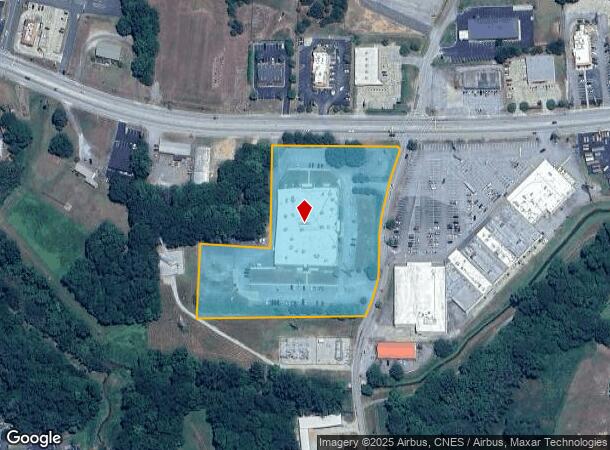  301 Hillcrest Dr, Laurens, SC Parcel Map