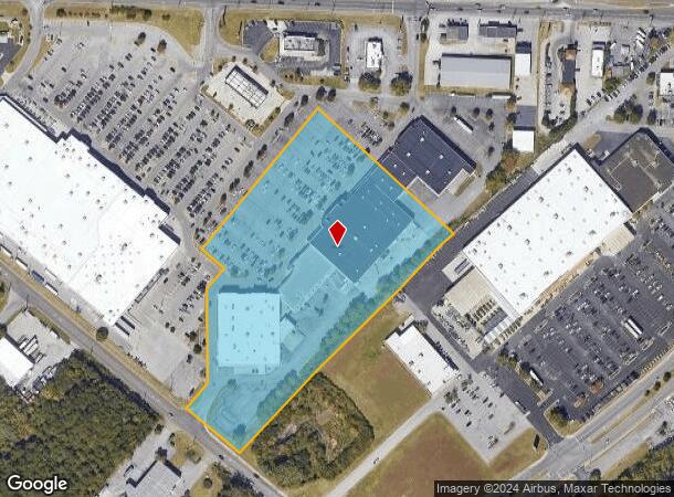  6715-6745 Clinton Hwy, Knoxville, TN Parcel Map