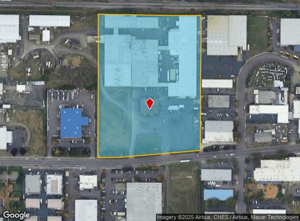 3787 W 1St Ave, Eugene, OR Parcel Map