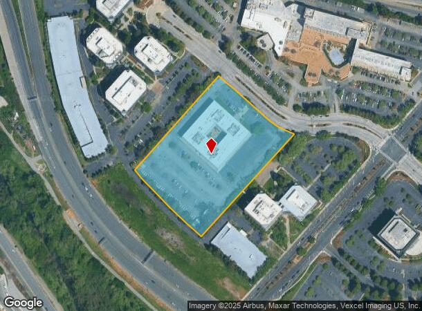  2025 Gateway Pl, San Jose, CA Parcel Map