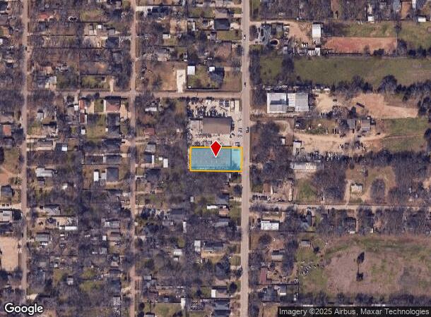 3919 S Peachtree Rd, Balch Springs, TX Parcel Map
