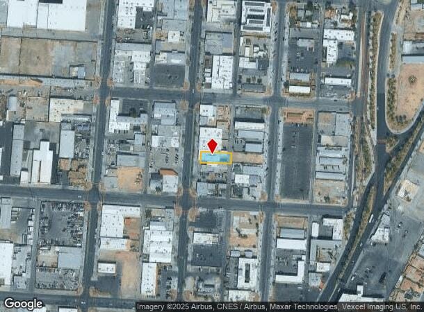 1421 S Main St, Las Vegas, NV Parcel Map