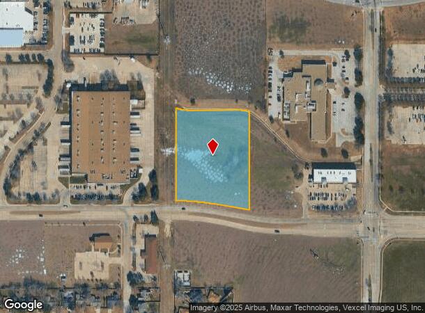 1601 E Bardin Rd, Arlington, TX Parcel Map