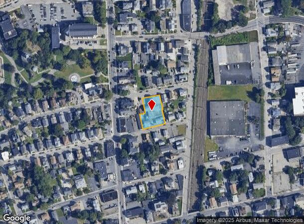  19 Pacific St, Central Falls, RI Parcel Map