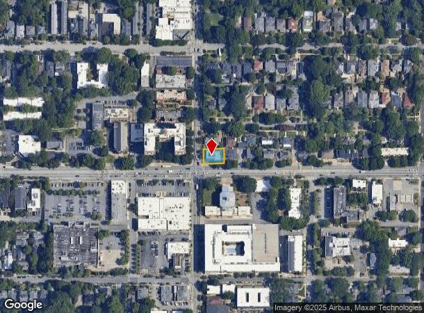  1074 Ponce De Leon Ave Ne, Atlanta, GA Parcel Map