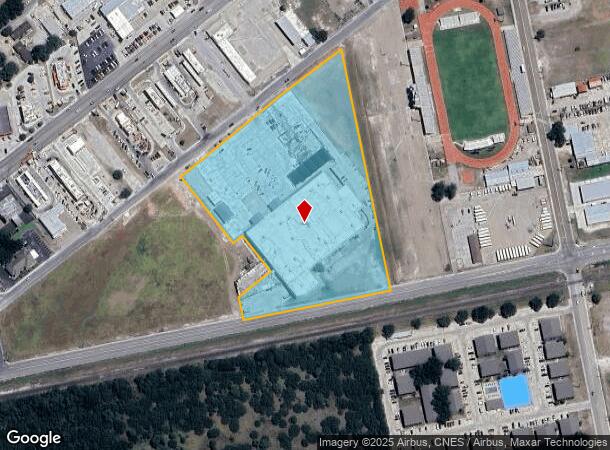 1250 E Houston St, Alice, TX Parcel Map