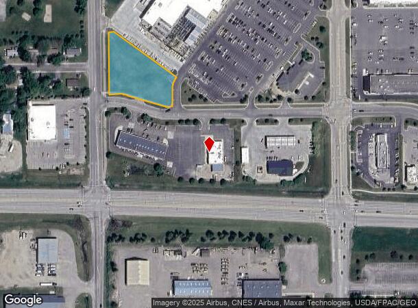  1020 W Frontage Rd, Owatonna, MN Parcel Map