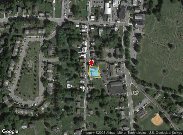 202 S Jefferson St, Middletown, MD Parcel Map