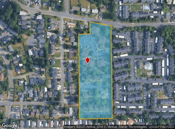  712 Center Rd, Everett, WA Parcel Map
