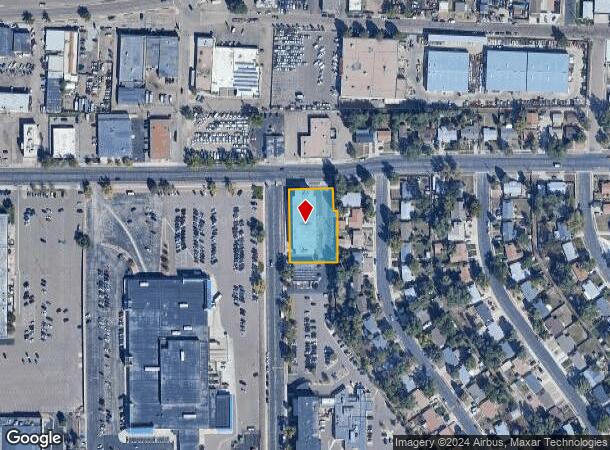  125 N Parkside Dr, Colorado Springs, CO Parcel Map