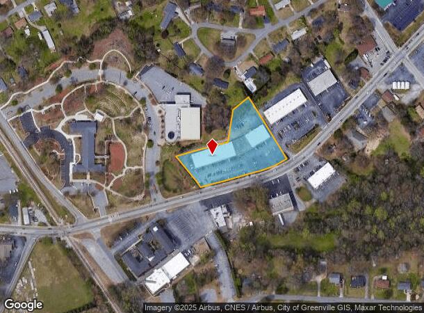  103 E Butler Rd, Mauldin, SC Parcel Map