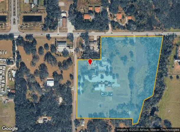 10540 Browning Rd, Lithia, FL Parcel Map