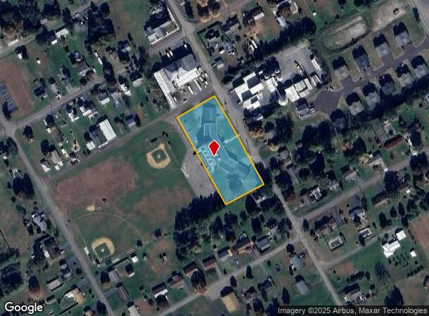 610 Race St, Nescopeck, PA Parcel Map