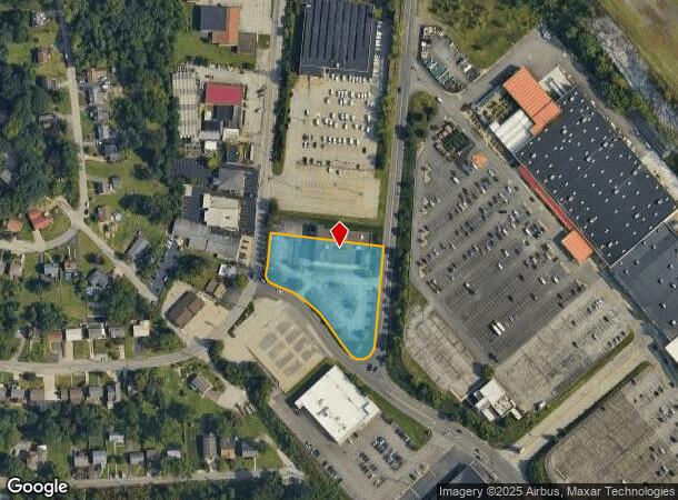  9970 Mountain View Dr, West Mifflin, PA Parcel Map
