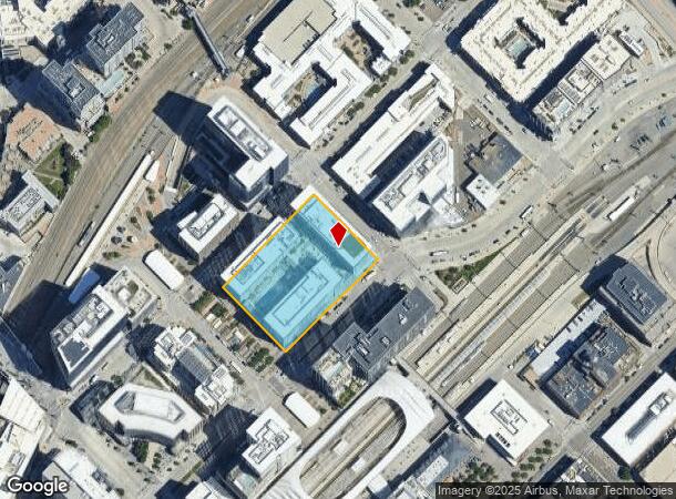  1777 Wewatta St, Denver, CO Parcel Map