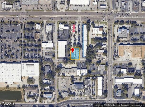 720 W Robertson St, Brandon, FL Parcel Map