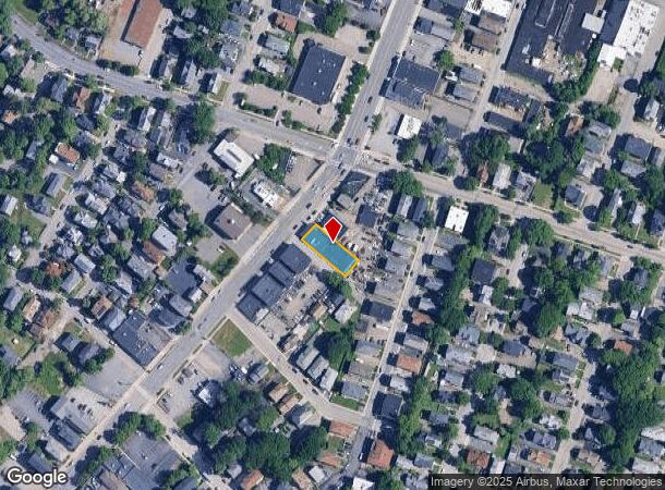  421 Park Ave, Worcester, MA Parcel Map