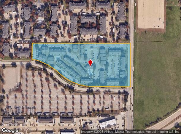 951 Turner Rd, Grapevine, TX Parcel Map