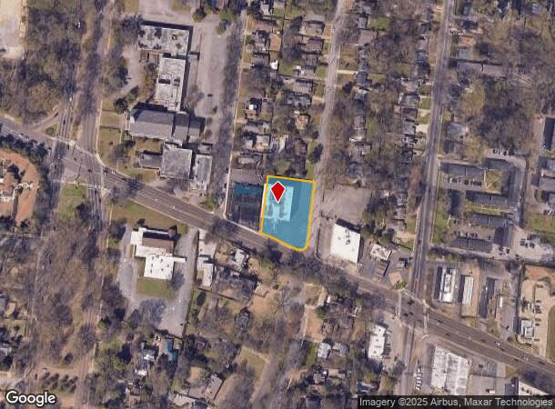  2400 Poplar Ave, Memphis, TN Parcel Map