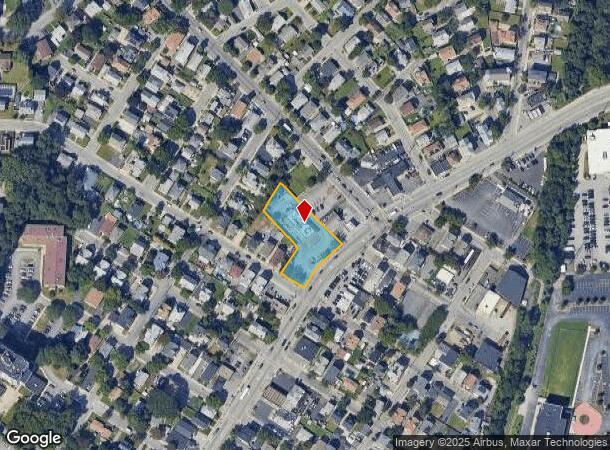  923 Cranston St, Cranston, RI Parcel Map