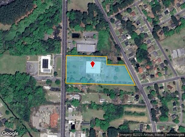  2103 N Queen St, Kinston, NC Parcel Map