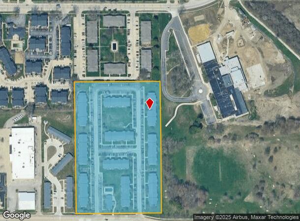 1702 E Colorado Ave, Urbana, IL Parcel Map