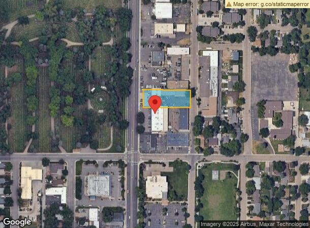  1118 Main St, Longmont, CO Parcel Map