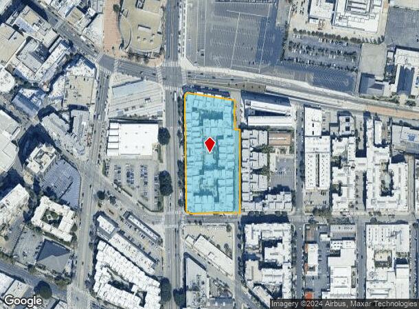  100 S Alameda St, Los Angeles, CA Parcel Map