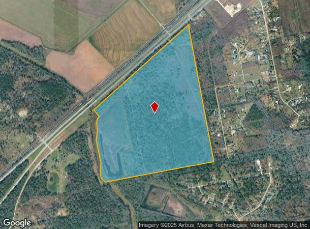 Highway 90, Crosby, TX Parcel Map