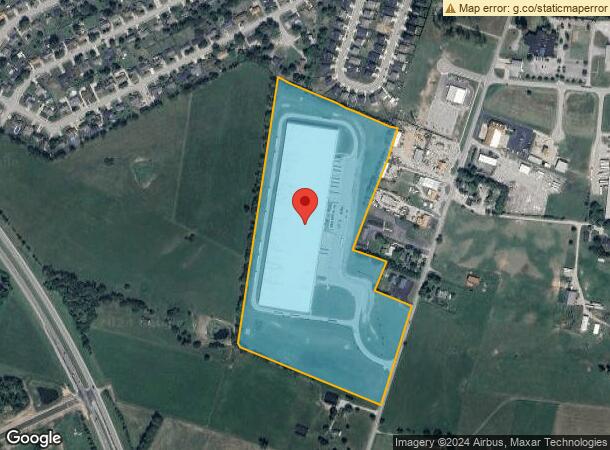  1541 S Main St, Nicholasville, KY Parcel Map