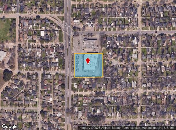  1120 S Westmoreland Rd, Dallas, TX Parcel Map